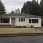 Before synthetic lawn