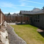 Masterson before back yard
