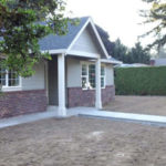 Front yard before, Milwaukie, Oregon