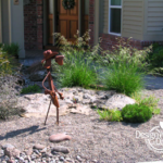 Raleigh Hills landscape design in Portland Oregon, Drought-resistant low maintenance front yard