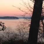 Sunset and Heron Island